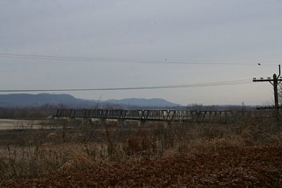 N&W bridge over Scioto River for Peavine route in Portsmouth