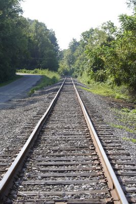 B&O Main at Schooley Station Road looking east