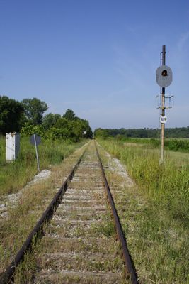 CH&D main at Richmondale looking toward RA Jct.