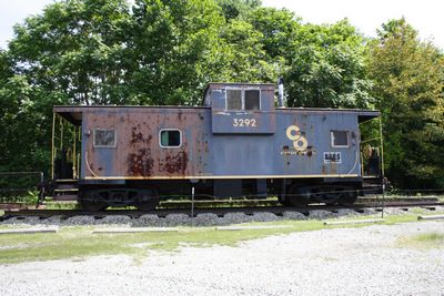 C&O caboose at Jackson