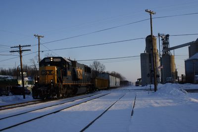 CSX Q636 west at Harpster