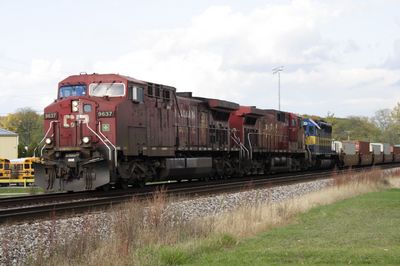 NS train at Butler, IN