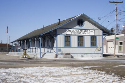 C&O freight house - Lancaster, OH