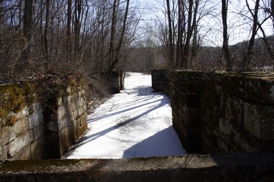 Canal sign east of Sugar Grove, OH