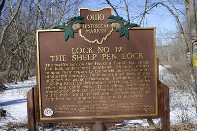 Sheep Pen Lock - east of Sugar Grove, OH