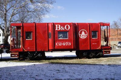 B&O C2473 at Marietta, OH