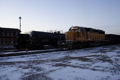 OC train at Zanesville, OH