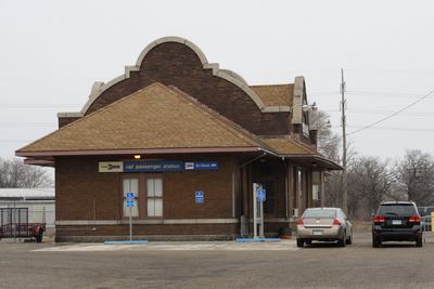 Amtrak (GN) depot at St. Cloud, MN