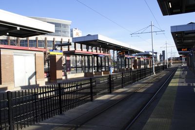 Green Line station platform at Minneapolis