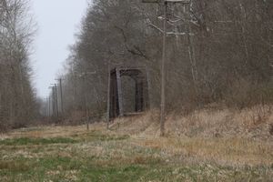 east of Glass Rock, OH